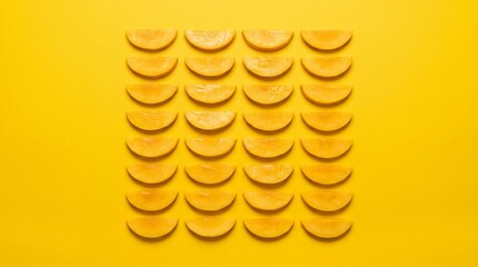 Fototapeta premium Yellow Lego Pieces, Lego Bricks, Plastic Blocks, Toy Building Elements