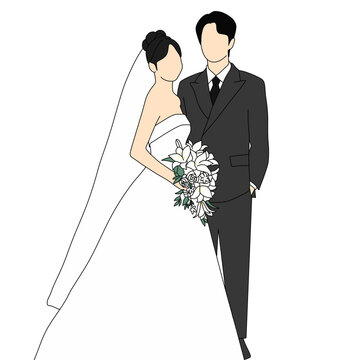bride and groom