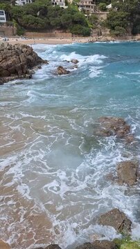 / A hidden gem in Catalonia: the picturesque Cala Bona on the Costa Brava. 