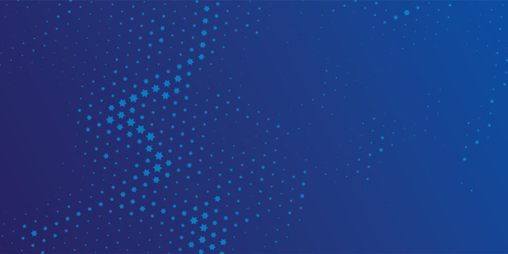 Abstract Blue Halftone Dot Gradient Background with Modern Geometric Pattern. Futuristic technology concept