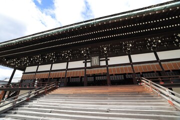 Fototapeta premium The Shishinden at the Kyoto Imperial Palace