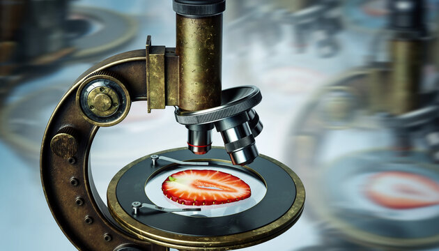 Vintage phonograph and spinning vinyl on brass gramophone close up.