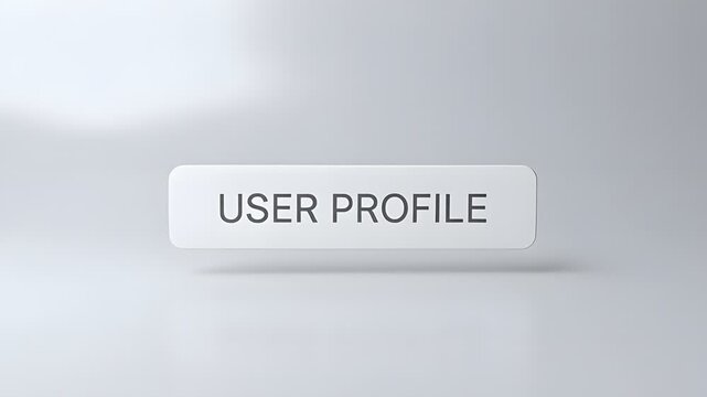 User profile on a computer screen.