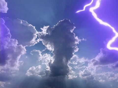 clouds in the sky