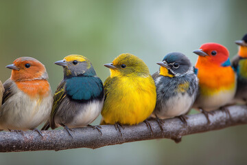 Fototapeta premium birds