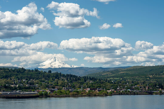 The Dalles from Dallesport, Washington