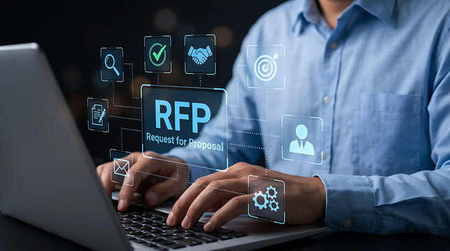 RFP Request For Proposal Digital Procurement Business Workflow