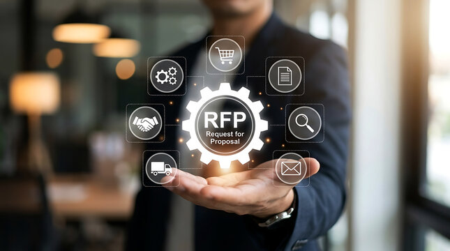 RFP Request For Proposal Digital Procurement Business Workflow