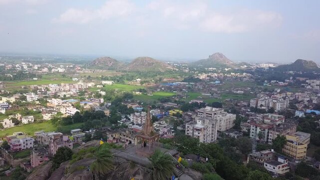 Tigor Hill Ranchi Old Arial View