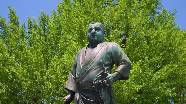 上野恩賜公園の西郷隆盛像
