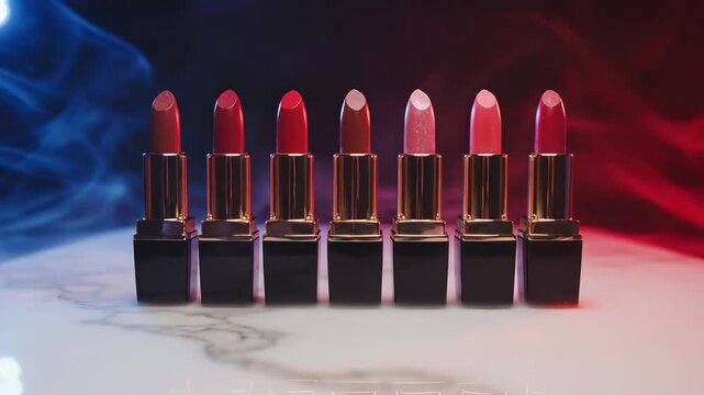 Lipsticks displayed on marble surface symbolizing the limitless potential of digital design