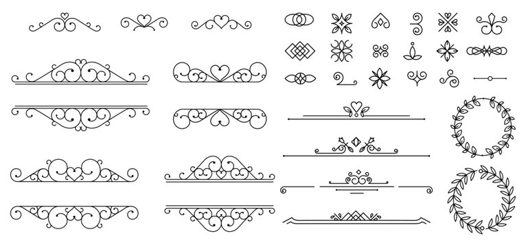 Hand Drawn Decorative Divider Border