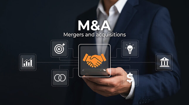 Mergers And Acquisitions Business Partnership And Investment Growth