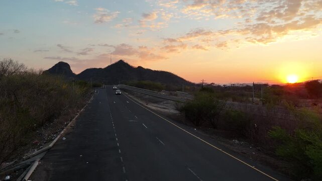 Modern Honduran Highway Corridor Supporting Interoceanic Transport and Regional Trade