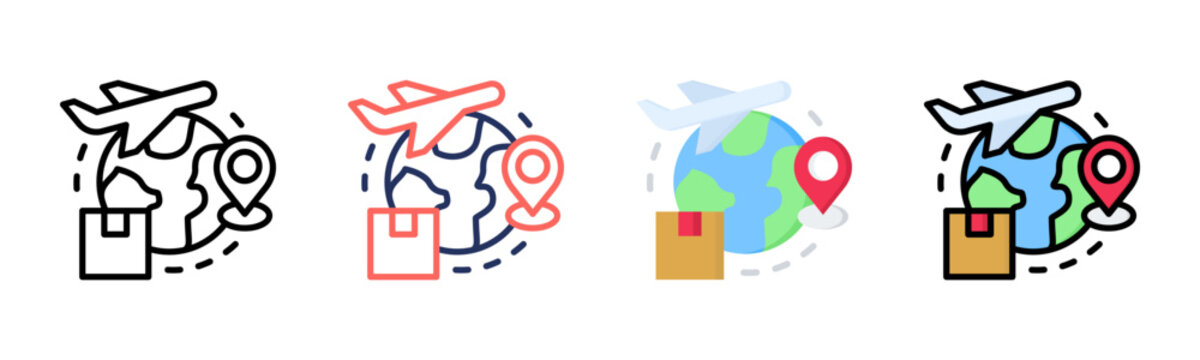 Export icon set multiple style collection