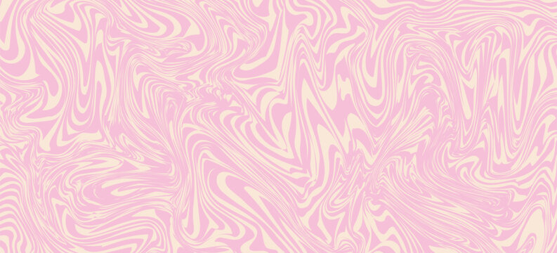 PrintPink candy pattern background. Abstract vector melted caramel texture. Strawberry cream swirls. Liquid mousse background. Psychedelic trippy raspberry ice cream.
