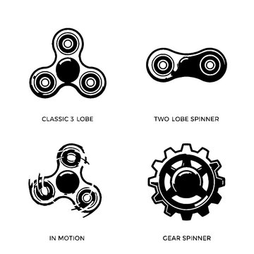 Fidget Spinner Toy Closeup.