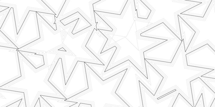 Set of colorful gradient triangle pattern on corner position with white space. Modern geometric background for business or corporate presentation. vector illustration