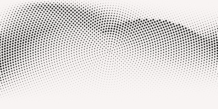Black hexagon gradient texture. Fading honeycomb pattern background. Geometric hexagonal halftone tech overlay backdrop. Abstract grunge halfton wallpaper. Vector retro technology dot texure