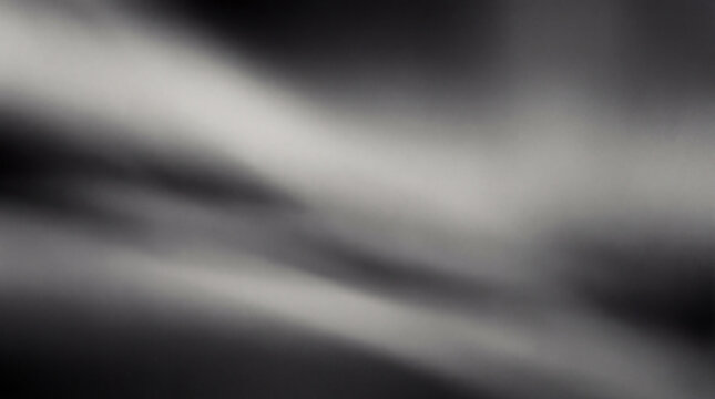 Abstract grayscale gradient background with soft light leak effect for modern creative design and presentation templates