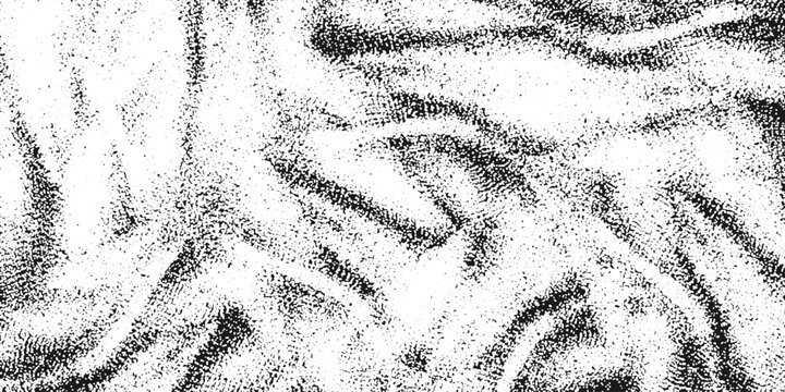 Black and White Abstract Grunge Texture, Vintage Old Surface Pattern with Cracks, Scratches and Distressed Chip Effects.