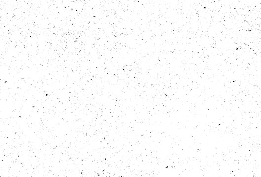Grunge abstract clean white background with scattered black speckles, creating a subtle textured effect. Perfect for design overlays, print textures, or artistic backgrounds.