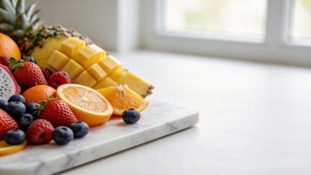 Mixed fruit platter assorted