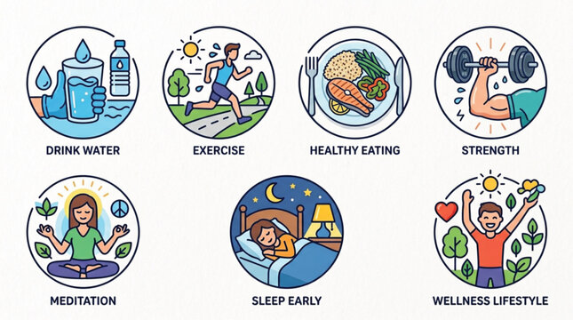 healthy life activities 