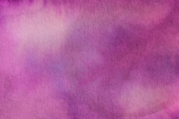 Fototapeta premium Soft abstract pink and purple watercolor texture with subtle paper grain, suitable for backgrounds, wallpapers, posters, invitations, banners, and creative graphic design projects.