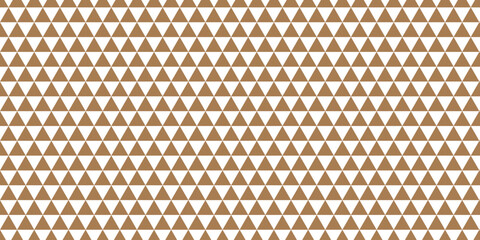simple brown triangle pattern art for banner poster background. © kowsar
