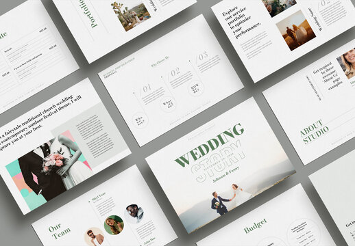 Wedding Digital Photo Book Template
