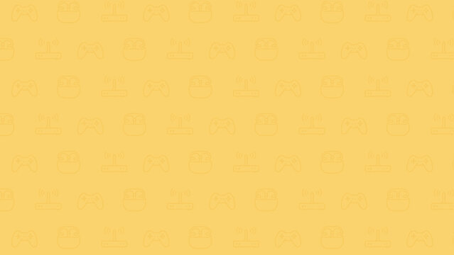 Multimedia doodle vector pattern design 