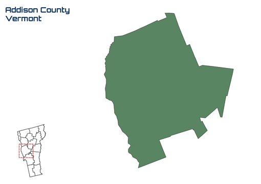 Addison County, Vermont State, USA