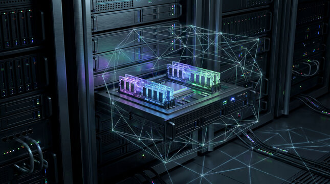 High Performance AI Computing Memory Concept