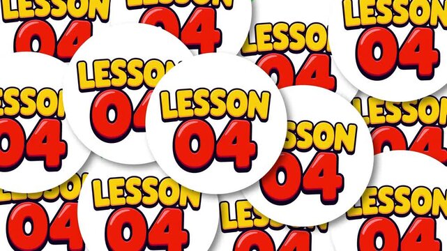 Lesson 04 - Green Screen Transition Animation | Educational Badge Overlay Motion Background