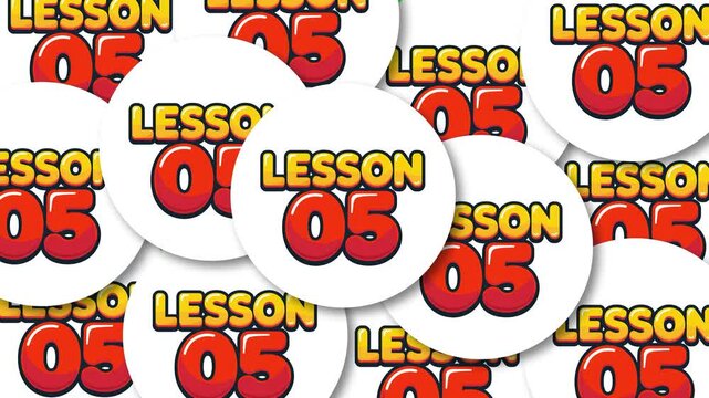 Lesson 05 - Green Screen Transition Animation | Educational Badge Overlay Motion Background