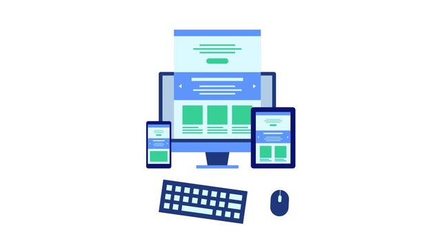 Responsive web design scrolling on multiple devices