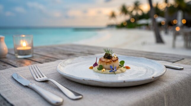 table setting for a dinner