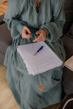 Woman receiving healing Biotensor Therapy Session