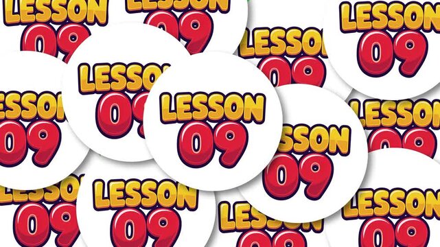 Lesson 09 - Green Screen Transition Animation | Educational Badge Overlay Motion Background