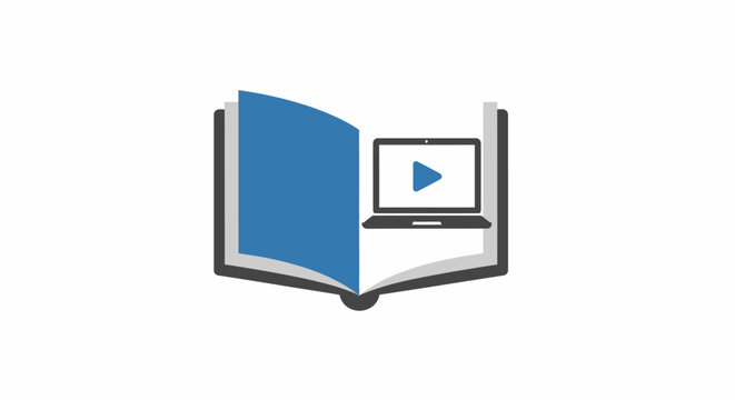 E-learning and online education concept.