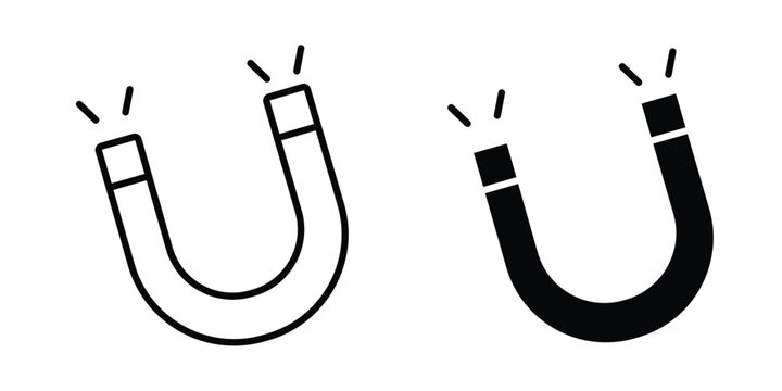 Magnet icon simple element illustration pack