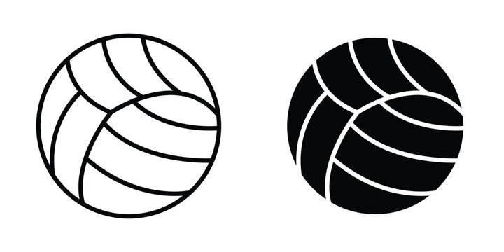 Volley ball icon simple element illustration pack