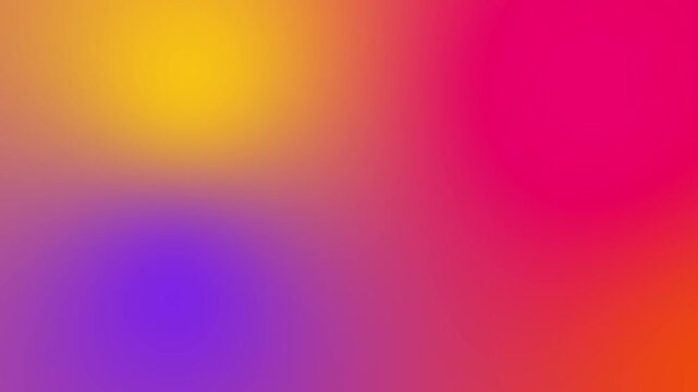 Vibrant abstract mesh gradient background with fluid colorful liquid shapes moving smoothly in warm neon tones of pink purple and yellow orange for modern digital design