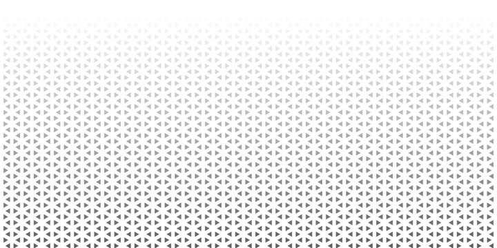 Geometric pattern of black diamonds on a white background.Seamless in one direction.Long fade out.The radial transformation method.