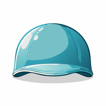 Blue Baseball Cap Illustration