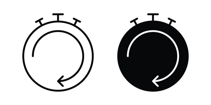 Fast processing icon collection. Vector icon illustrated