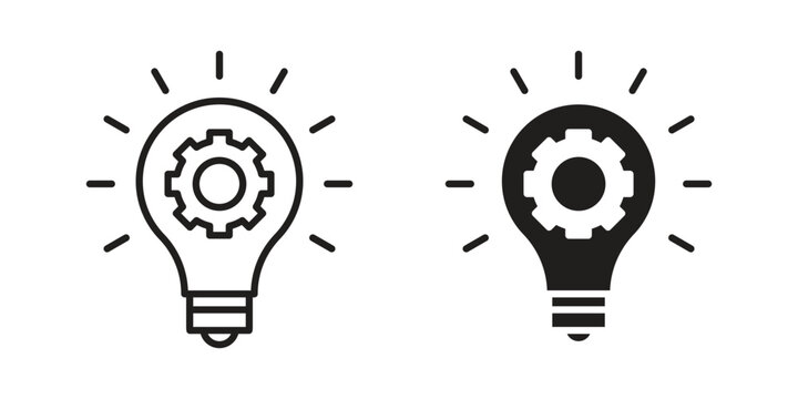 Innovation icon collection. Vector icon illustrated
