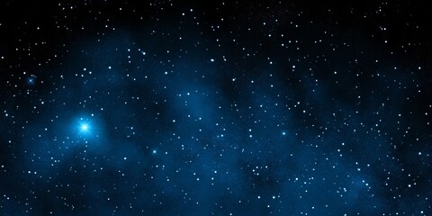 Fototapeta premium A mesmerizing view of the night sky filled with countless twinkling stars and cosmic wonders.