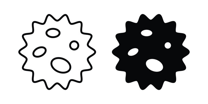 White blood cell icon collection. Vector icon illustrated